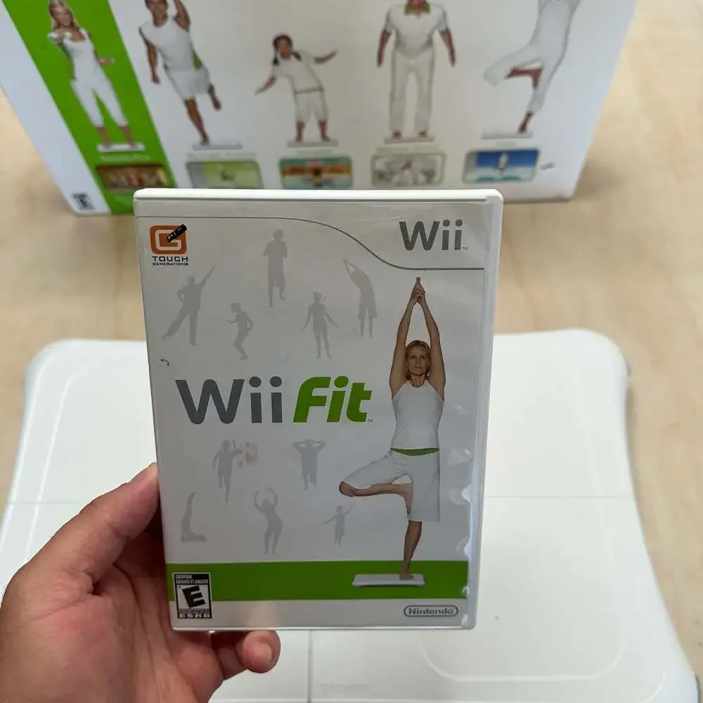 Nintendo Wii Balance Board with Wii Fit game